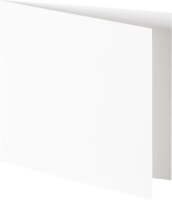 HEYDA 211427099 Doppelkarte Quadrat 135 x 135 mm weiss