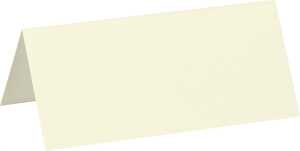 HEYDA 211437009 Tischkarte 100 x 45 mm elfenbein