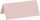 HEYDA 211437027 Tischkarte 100 x 45 mm rosé