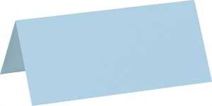 HEYDA 211437051 Tischkarte 100 x 45 mm hellblau