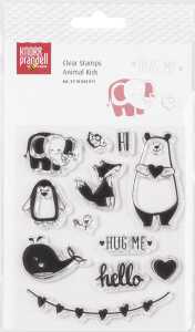 KNORR PRANDELL Stempelmotiv Clear Stamp Animal Kids transparent