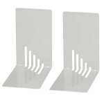 WEDO Buchstütze Metall schmal lgrau