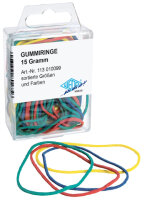 Wedo Gummiringe f.sortiert Inhalt: 15g