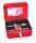 WEDO Geldkassette Gr.2 ro 20,0x16,0x9,0cm mit Clip