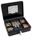 WEDO Geldkassette Gr.4 sw 30,0x24,0x9,0cm mit Clip