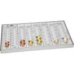 WEDO® Geldzählbrett Kompakt 33,3 x 3,1 x 18,3 cm...