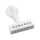 WEDO Stempel Text Gebucht 4003801005812