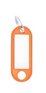 WEDO Schlüsselanhänger or mit Ring 18mm