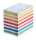 WEDO Zettelbox Ersatzpapier fbg.