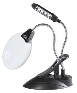 WEDO Lupenlampe mit LED sw 4003801799155