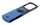 WEDO® Lupe SWING-IT 3-fach 5 x 1,3 x 11,2 cm (B x H x T) CR2016 blau