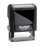 WEDO Stempel Printy m.G. sw Trodat 4911 4-zeilig