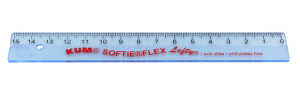 WEDO Lineal 15 cm f. Linkshänder KUM Lefty L1 Softie Flex