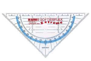 WEDO Geometrie-Dreieck ohne Griff KUM Softie Flex 160 mm