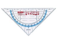 KUM Geometrie-Dreieck ohne Griff KUM Softie Flex 160mm