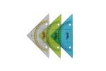 WEDO Geometrie-Dreieck 160mm f.sort
