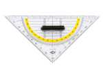 WEDO Geometrie-Dreieck m. Griff kl.