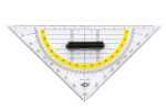 WEDO Geometrie-Dreieck m. Griff kl.
