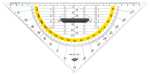WEDO Geometrie-Dreieck m.Griff groß