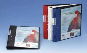 WEDO Ordner A4 4 Ringe 38mm bl