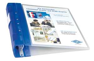 WEDO Ordner A4 4 Ringe 56mm ICE