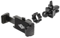 Wedo Smartphone Halter Clip-it+ sw für KFZ mit Klemmhalter