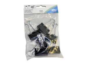WEDO Klemmer Foldback 32mm sw 6 St. SB-Beutel