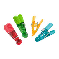 Wedo Magnetklemmer-Set Glossy 4 Stück f.sortiert