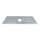 WEDO® Ersatzklinge 18 x 72 mm (B x L) Carbonstahl 10 St./Pack.