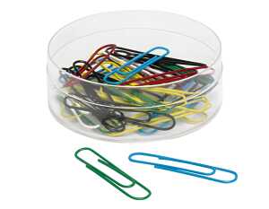 WEDO Büroklammer 50mm f.sort 4003801030449