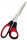 WEDO® Universalschere 210mm Rechtshänder Edelstahl schwarz/rot