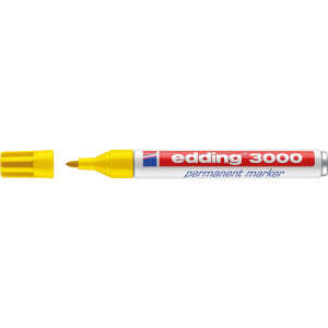Edding Permanentmarker 3000 1,5-3 mm gelb