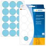 HERMA Markierungspunkt 32mm Papier blau 480 Etik./Pack.