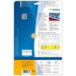 Herma Etiketten stark haftend 105 x 148 mm Folie weiss 10 Bl 40 Etik.