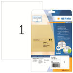 Herma Etiketten permanent 210 x 297 mm Folie transp 10 Bl...