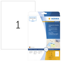 Herma Etiketten permanent haftend 210 x 297 mm Folie...