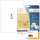 Herma Etiketten permanent 210 x 297 mm Folie transp 10 Bl 10 Etik