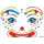 Herma Sticker FACE ART Clown Lotta 1 Bl