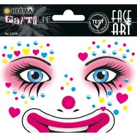 Herma FACE ART STICKER CLOWN ANNIE