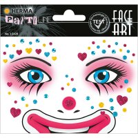 Herma Sticker FACE ART Clown Annie 1 Bl