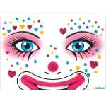 Herma Sticker FACE ART Clown Annie 1 Bl