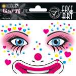 Herma Sticker FACE ART Clown Annie 1 Bl