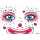 Herma Sticker FACE ART Clown Annie 1 Bl