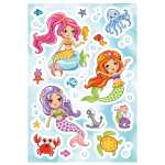 Herma Sticker MAGIC Little Mermaid Transpuffy 1 Bl