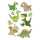 Herma Sticker MAGIC Tiere Dinokinder Wackelaugen 1 Bl