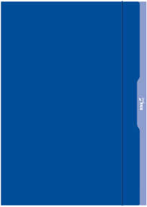RNK Sammelmappe blau bis DIN A3 Gummizug 310x440mm