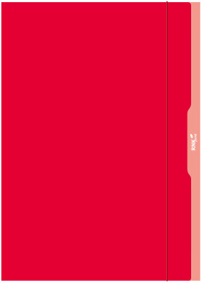 RNK Sammelmappen, 310x440mm, Rot