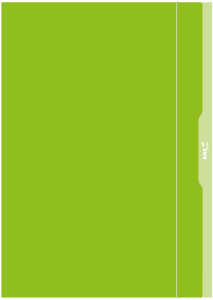 RNK Sammelmappe grün bis DIN A3 Gummizug 310x440mm
