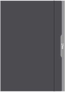 RNK Sammelmappe grau bis DIN A3 Gummizug 310x440mm