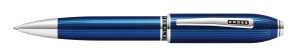 Cross Kugelschreiber Peerless 125 Transluzent Quarz-Blau graviert